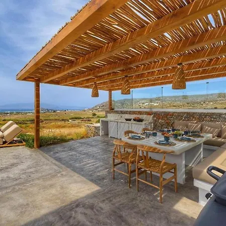 The Nine Graces -villa Astarte, Sea Views, Private Pool And Jacuzzi Naxos City