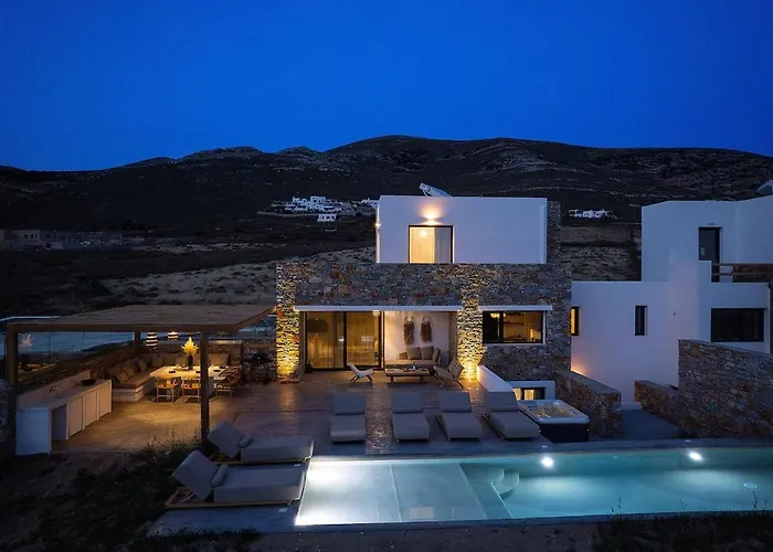 Villa The Nine Graces -villa Astarte, Sea Views, Private Pool And Jacuzzi Naxos City