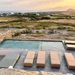 The Nine Graces -villa Astarte, Sea Views, Private Pool And Jacuzzi Naxos City
