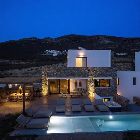 فيلة The Nine Graces -villa Astarte, Sea Views, Private Pool And Jacuzzi Naxos City