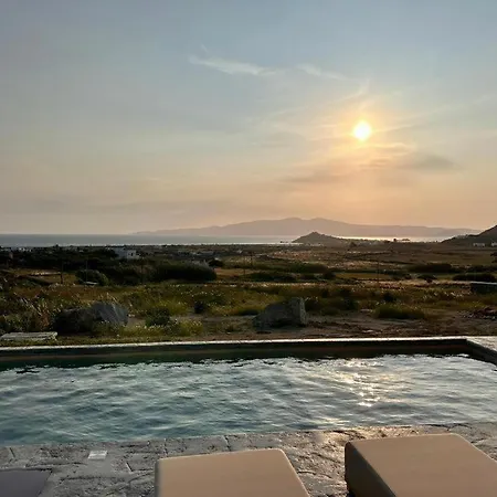 The Nine Graces -villa Astarte, Sea Views, Private Pool And Jacuzzi * Naxos City