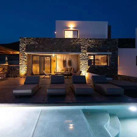 فيلة The Nine Graces -villa Astarte, Sea Views, Private Pool And Jacuzzi Naxos City