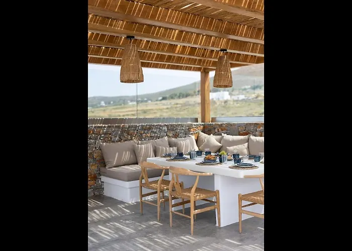 The Nine Graces -villa Astarte, Sea Views, Private Pool And Jacuzzi Villa Naxos City