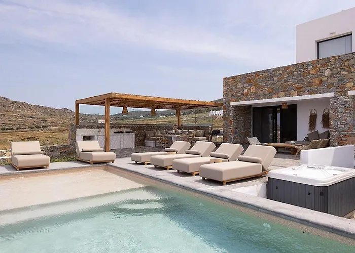 The Nine Graces -villa Astarte, Sea Views, Private Pool And Jacuzzi Villa *