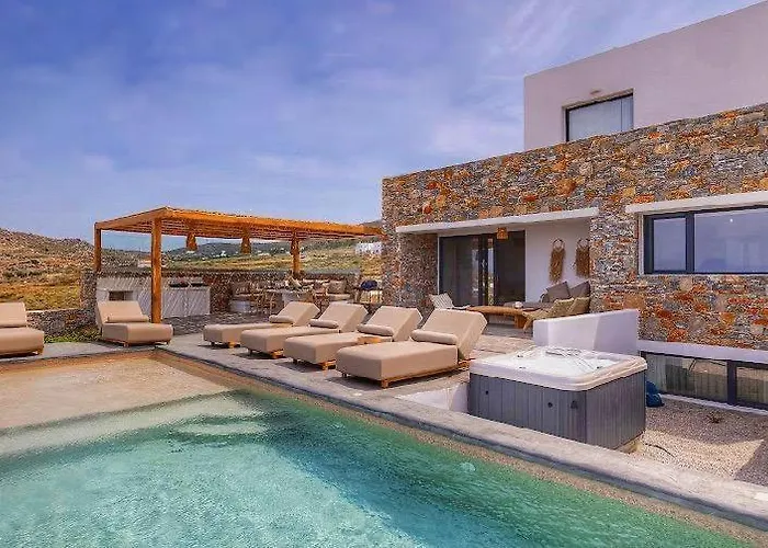Villa The Nine Graces -villa Astarte, Sea Views, Private Pool And Jacuzzi